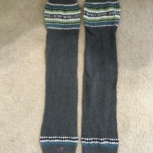 Hollister leg warmers